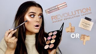 FULL FACE OF MAKEUP REVOLUTION - HIT OR MISS? | Rachel Leary