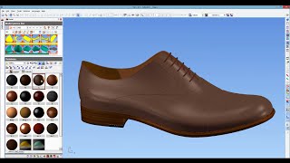 ICad3D+ Design - 3D Shoe Design software (men classic sample)