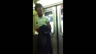 Lady poops herself on A train!!