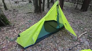 Обзор палатки 3F UL Gear 740 грамм (Пирамида)