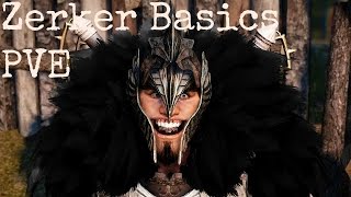 Black Desert Beserker PVE Basics #1