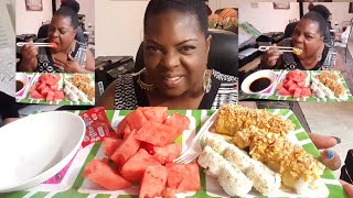Mukbang/Sushi & Watermelon?(Inspired by Tyler Ramey & Donna's Journey)