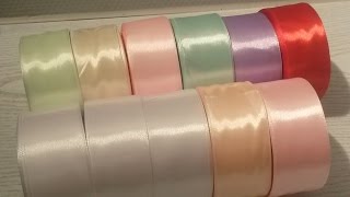 Мои покупки для канзаши +  фурнитура AliExpress  Октябрь✔ Marine DIY Guloyan✔