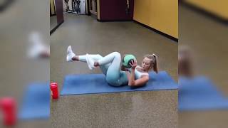 Abs Workout Burn Belly fat and Love Handles From Ashleigh Jordan