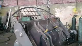 Челюстной ковш от ЗАВОДА КОВШЕЙ / Изготовление переднего ковша погрузчика/Front loader bucket manufa