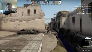 NOOB PLAYS CS GO!!