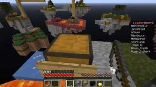 Minecraft Мини Игра SkyWars #2 (Скидываем Противников)