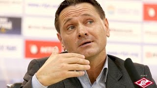 Дмитрий Аленичев — главный тренер «Спартака»