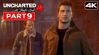 Uncharted 4 Remastered PC Gameplay Walkthrough Part 9 FULL GAME [4K UHD 60FPS] No Commentary
