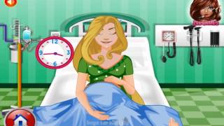 Принцесса Рапунзель, заботоа о новорожденном ребенке ▬ Rapunzel Birth Care ▬ игра для девочек