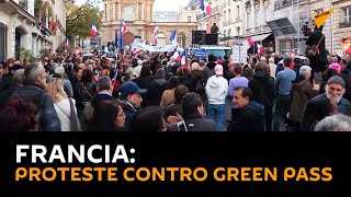 #Francia: proteste contro #greenpass