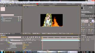 Adobe After Effects - Изменение фона и наложение маски.