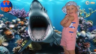 Кукла Беби Борн и Ярослава в Океанариуме Анталии. Каникулы в Турции. Baby Born. Antalya Aquarium