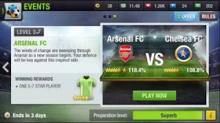 Chelsea FC v Arsenal FC | Top Eleven