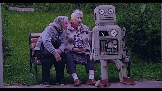 Вечерний Ургант.  Робот-собеседник для одиноких пенсионеров (20.04.2015)