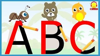 สอนเขียนเอบีซี ABC พยัญชนะภาษาอังกฤษ A-Z Learn Alphabet | เพลงเด็ก indysong kids