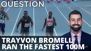 MOMENT: American sprinter sets fastest 100m time of 2021