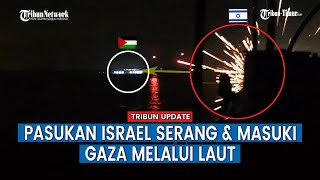 Israel Serang Bagian Selatan Jalur Gaza dari Laut pada Malam Hari