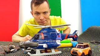 Видео с машинками - Фёдор чинит Тоботов! - Роботы Трансформеры.