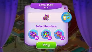 Homescapes [HD] HARD LEVEL 1509