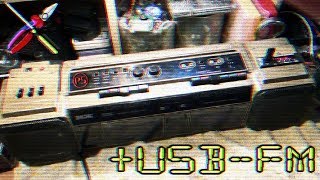 Новая жизнь старого магнитофона (ИЖ306 + USB, FM, Bluetooth)