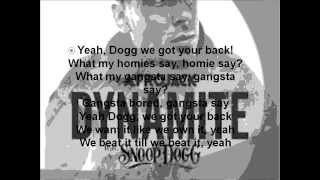 Afrojack: Dynamite lyric video feat. Snoop Dogg