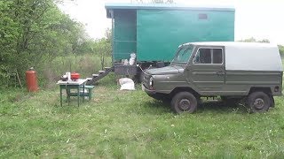 Кочевая пасека  С 3 мин 15 с Дом на колесах своими руками