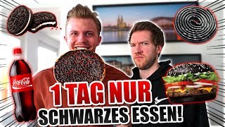 NUR SCHWARZES ESSEN FÜR 24H CHALLENGE !