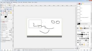 GIMP занятие 06 Прямоугольное выделение