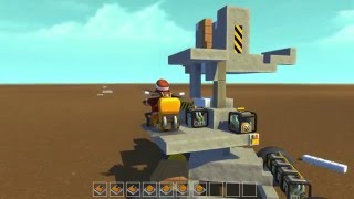 Scrap mechanic - Крутые механизмы - Стреломет с механизмом заряжания