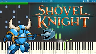 Main Theme - Shovel Knight (Piano sheet music/MIDI) (Synthesia)
