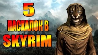 5 ИНТЕРЕСНЫХ ПАСХАЛОК В ИГРЕ SKYRIM (Easter Eggs)