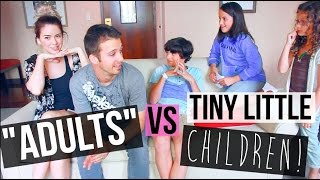 ADULT vs KID Challenge With Bratayley!!!