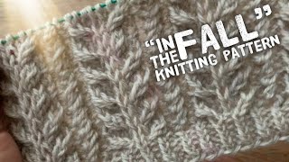 Изысканная РЕЗИНКА спицами "In the fall": подробно! / ПРЯЖА "Merino Yak" / Elastic knitting pattern