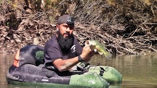 Float Tube Fishing For Bass And Bluegill At Jones Hole