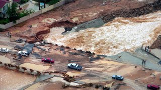 Incredible streams of water are raging in Australia! Huge loss and damage! Evacuation possible!