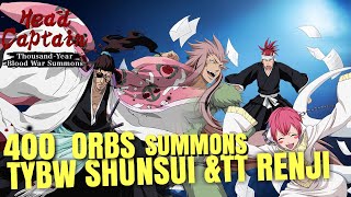 SUMMONS | TYBW SHUNSUI & TT RENJI | YES! | Bleach Brave Souls