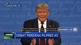 Trump Diserang Isu Pajak di Debat Perdana Pilpres AS