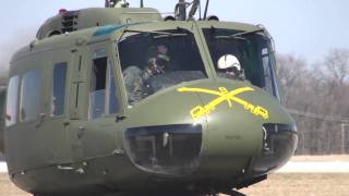 Restored Vietnam UH-1H Bell Huey First Flights HD
