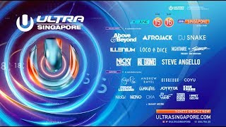 Ultra Singapore 2018 Lineup Video