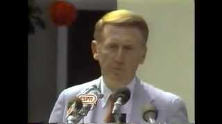 Vin Scully's 1982 Baseball Hall of Fame Induction