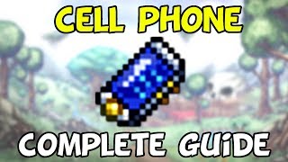 Terraria 1.3 Cell Phone Complete Crafting Guide (Switch, PS4, XBox, PC)