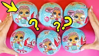 LOL SURPRISE ИЩЕМ РУСАЛКУ 6 ШАРОВ! ЗОЛОТОЙ ШАР !!! Куклы ЛОЛ СЮРПРИЗ ПОДДЕЛКА Анна Оськина