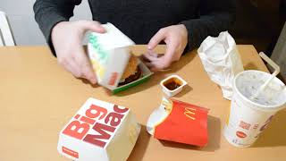 Eating ASMR: McDonalds (+ the McVegan)