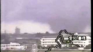 愛知県　豊橋市・豊川市　でかい竜巻のニュース　1999年