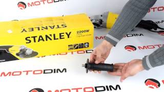 Кутова шліфмашина Болгарка Stanley STGL2223