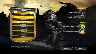 Warhammer 40k: Space Marine - Iron Hands Chapter Pack All classes.