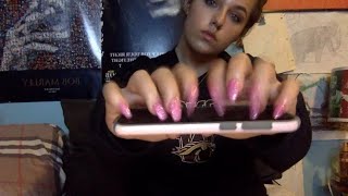 ASMR- Nail Tapping & Sweater Scratching