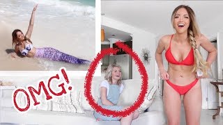 SISTER BUYS MY SWIMSUITS // $15 Bikini Haul