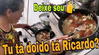 Vozita cozinha para Rico Melquíades e ele faz trolagem.